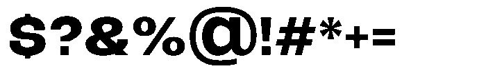 Easy Fix Bold Unicase Font OTHER CHARS