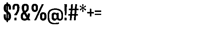 Easy Fix Condensed Short Lowercase Font OTHER CHARS