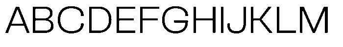 Easy Fix Light Unicase Font UPPERCASE