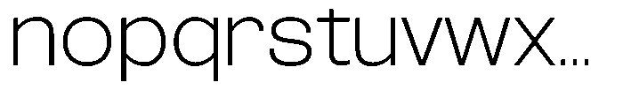 Easy Fix Light Unicase Font LOWERCASE