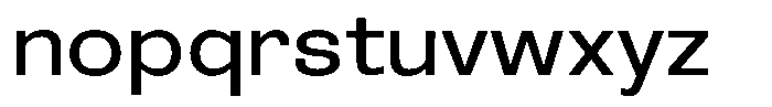 Easy Fix Medium Font LOWERCASE