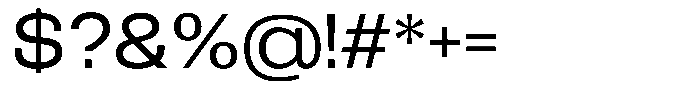 Easy Fix Regular Font OTHER CHARS