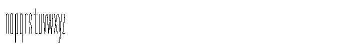 Easy Fix Thin Condensed Font LOWERCASE