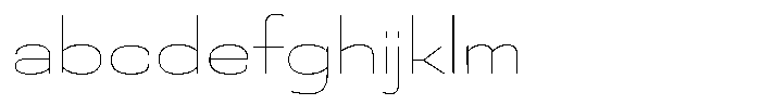 Easy Fix Thin Expanded Short Lowercase FONT