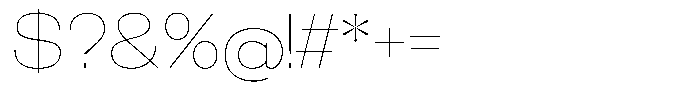 Easy Fix Thin Short Lowercase Font OTHER CHARS
