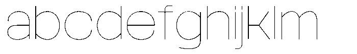 Easy Fix Thin Unicase FONT