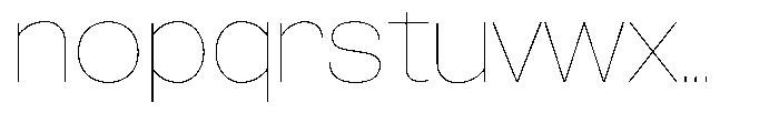 Easy Fix Thin Unicase Font LOWERCASE