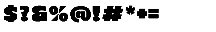 Eatvetica Regular Font OTHER CHARS