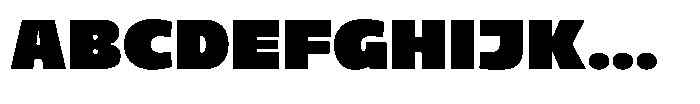 Eatvetica Regular Font UPPERCASE
