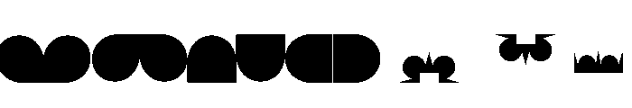 Eames Eames Frames Font UPPERCASE