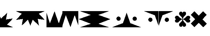 Eames Eames Frames Font LOWERCASE