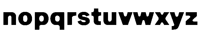 Ease DisplayBlack Instance Font LOWERCASE