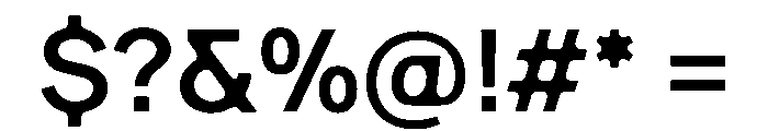 Ease DisplayMedium Instance Font OTHER CHARS
