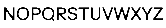 Ease DisplayRegular Instance Font UPPERCASE
