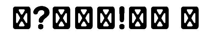 Ease DoubleRoundedBold Instance E623264a Font OTHER CHARS