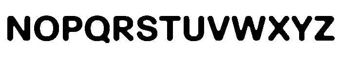 Ease DoubleRoundedBold Instance E623264a Font UPPERCASE