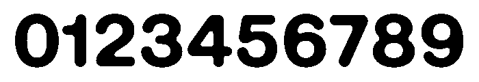 Ease DoubleRoundedBold Instance Font OTHER CHARS