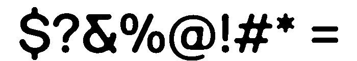 Ease FullRoundedMedium Instance Font OTHER CHARS