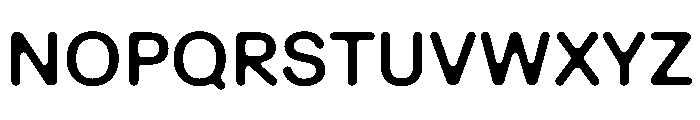 Ease FullRoundedMedium Instance Font UPPERCASE
