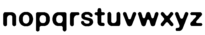 Ease FullRoundedSemibold Instance Font LOWERCASE