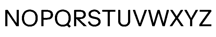 Ease Regular Instance Font UPPERCASE