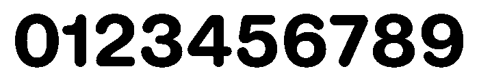 Ease RoundedBold Instance Font OTHER CHARS