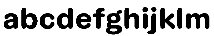 Ease RoundedBold Instance FONT