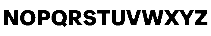 Ease SemiDisplayBlack Instance 3b624c5b Font UPPERCASE