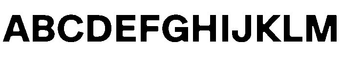 Ease SemiDisplayBold Instance Font UPPERCASE