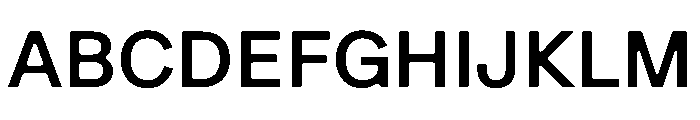 Ease SemiDisplayMedium Instance Font UPPERCASE