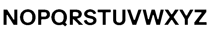 Ease SemiDisplaySemibold Instance Font UPPERCASE