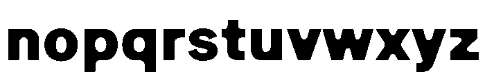 EaseDisplay Black 39933e30 Font LOWERCASE