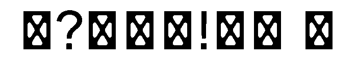 EaseDisplay Regular Font OTHER CHARS
