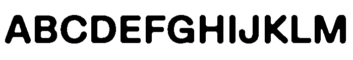 EaseDoubleRounded Bold 2b034cec Font UPPERCASE