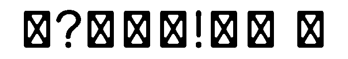 EaseDoubleRounded Regular Font OTHER CHARS