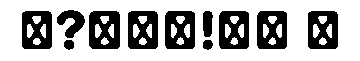 EaseFullRounded Black Font OTHER CHARS