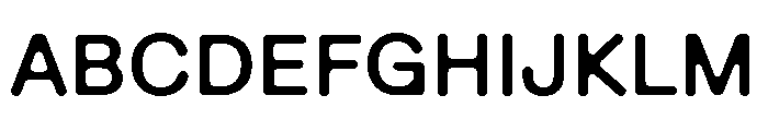 EaseFullRounded Medium 4e9b59a1 Font UPPERCASE