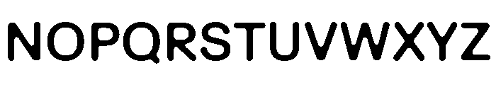 EaseFullRounded Medium 4e9b59a1 Font UPPERCASE