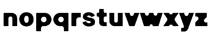 EaseGeometricA Black Fb70b893 Font LOWERCASE