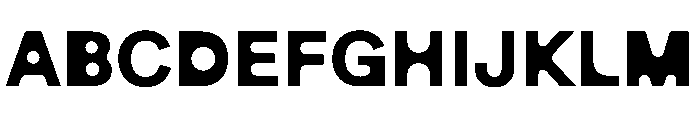 EaseGeometricA Bold Font UPPERCASE