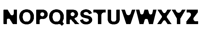 EaseGeometricA Bold Font UPPERCASE
