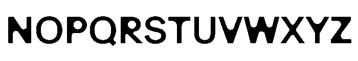 EaseGeometricA Medium Font UPPERCASE