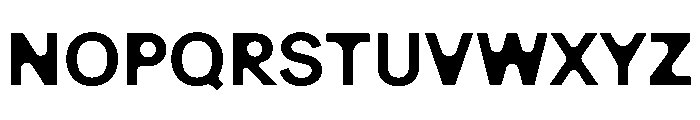 EaseGeometricA Semibold Font UPPERCASE