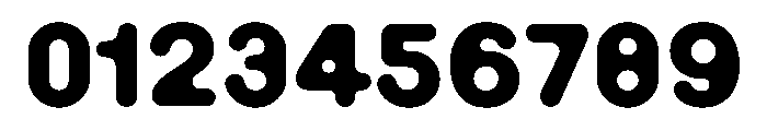 EaseGeometricB Black Font OTHER CHARS