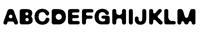 EaseGeometricB Black Font UPPERCASE