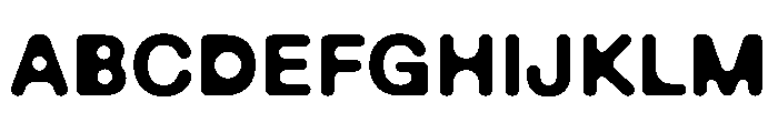 EaseGeometricB Bold Font UPPERCASE
