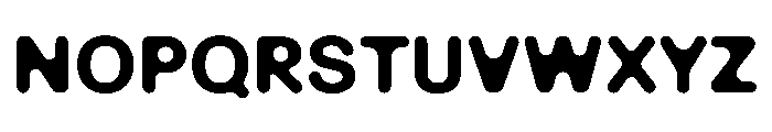 EaseGeometricB Bold Font UPPERCASE