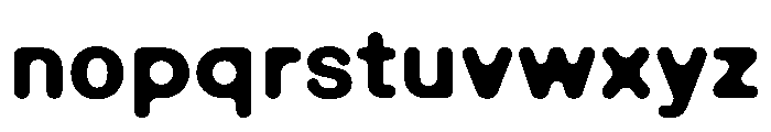 EaseGeometricB Bold Font LOWERCASE