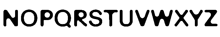 EaseGeometricB Medium Font UPPERCASE