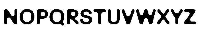 EaseGeometricB Semibold Font UPPERCASE